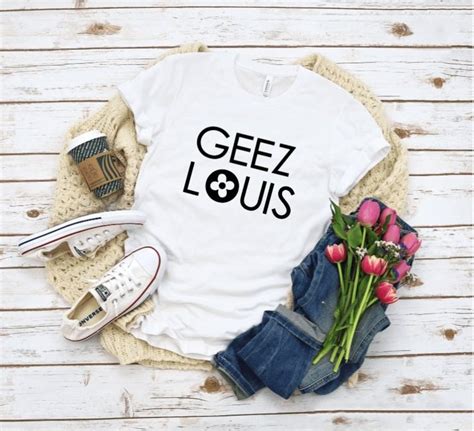 geez louise shirt louis vuitton|Louis Vuitton clothing.